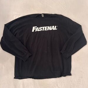 Gildan Black Long Sleeve Men's Tee